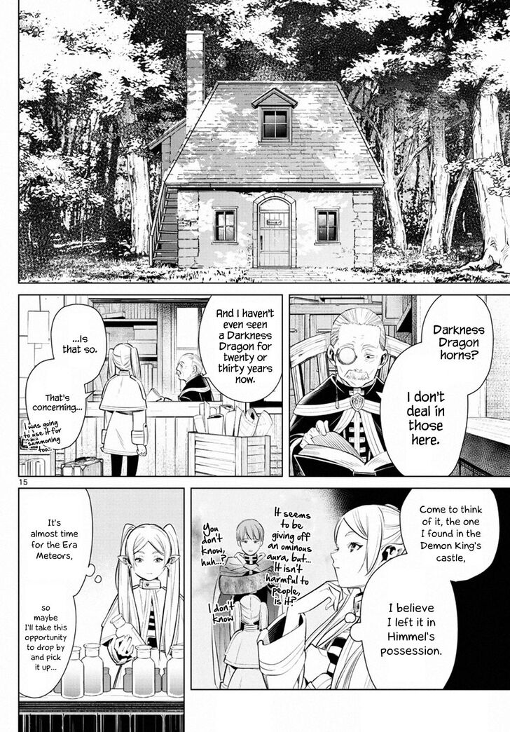 Frieren: Beyond Journey's End Manga Chapter 1 page 14 - The Journey's End scene