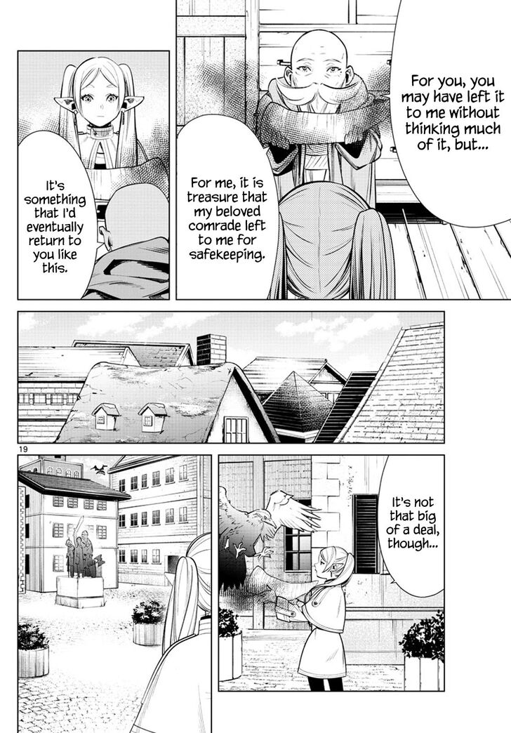Frieren: Beyond Journey's End Manga Chapter 1 page 18 - The Journey's End scene