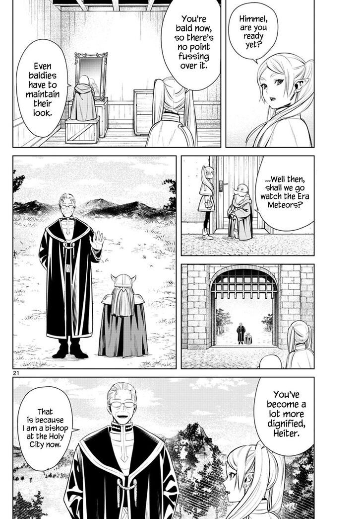 Frieren: Beyond Journey's End Manga Chapter 1 page 20 - The Journey's End scene