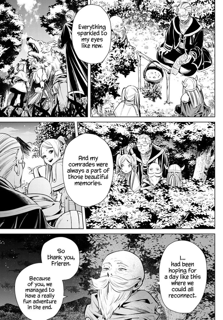 Frieren: Beyond Journey's End Manga Chapter 1 page 23 - The Journey's End scene