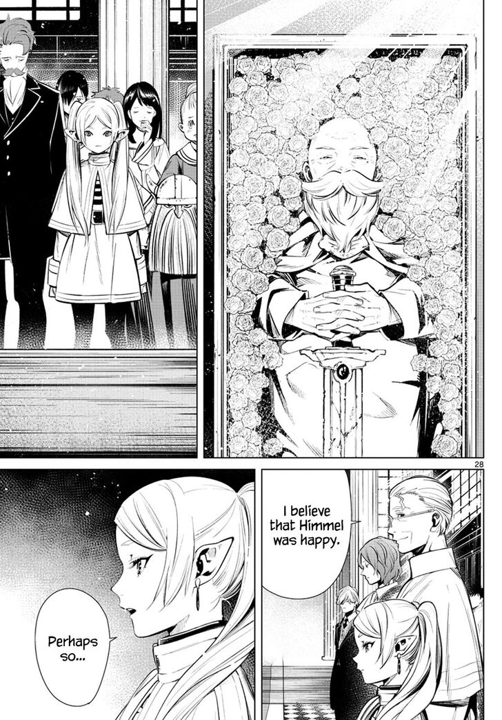 Frieren: Beyond Journey's End Manga Chapter 1 page 26 - The Journey's End scene