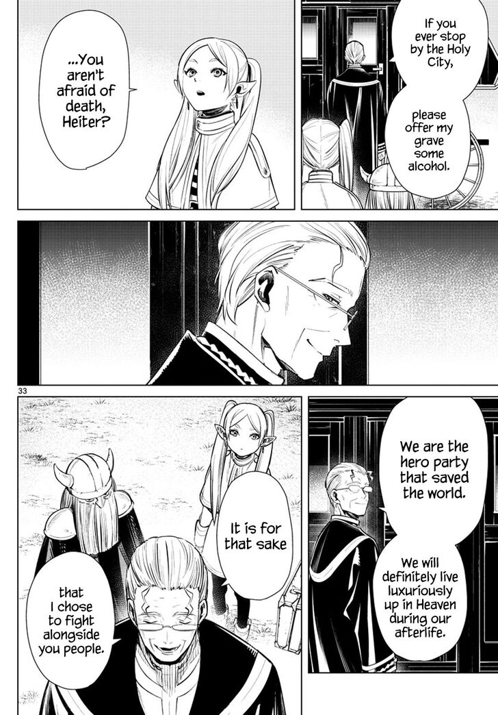 Frieren: Beyond Journey's End Manga Chapter 1 page 31 - The Journey's End scene