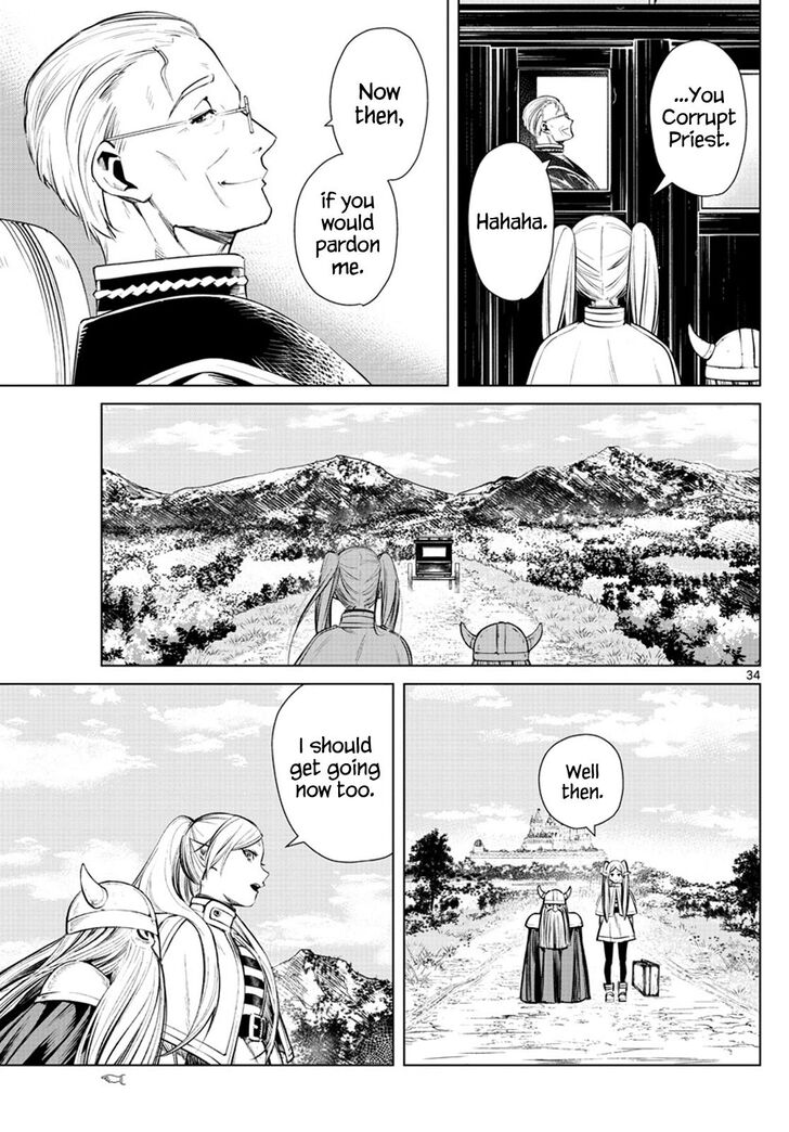 Frieren: Beyond Journey's End Manga Chapter 1 page 32 - The Journey's End scene