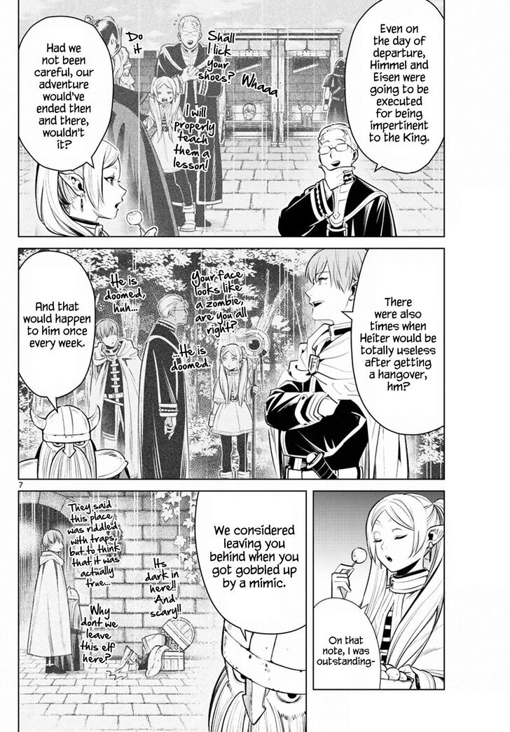 Frieren: Beyond Journey's End Manga Chapter 1 page 6 - The Journey's End scene