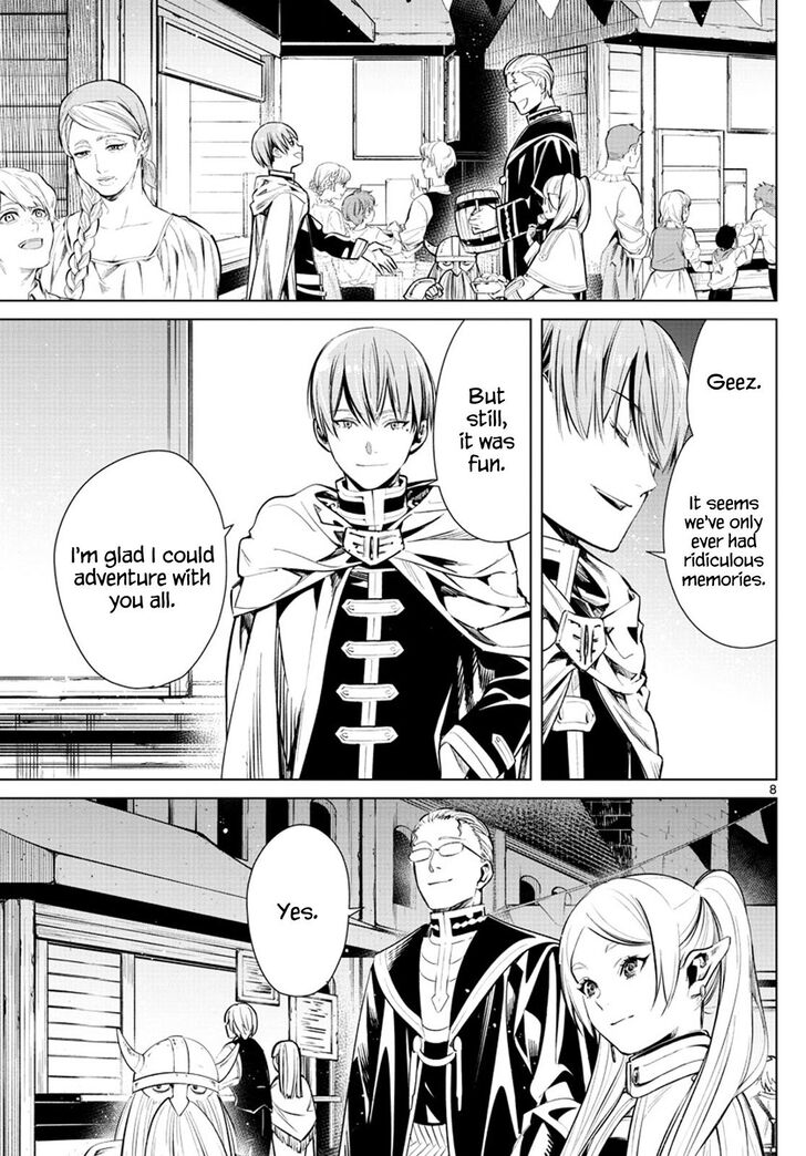 Frieren: Beyond Journey's End Manga Chapter 1 page 7 - The Journey's End scene