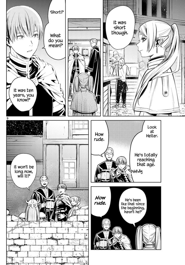 Frieren: Beyond Journey's End Manga Chapter 1 page 8 - The Journey's End scene