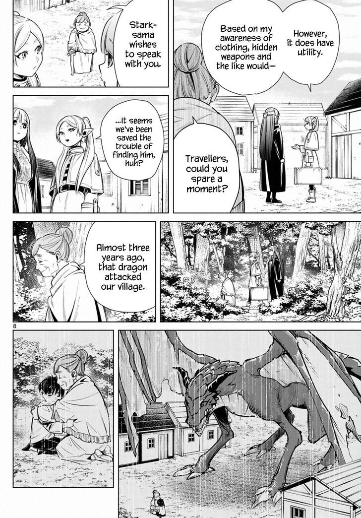 Frieren: Beyond Journey's End Manga Chapter 10 page 8 - Solar Dragon scene