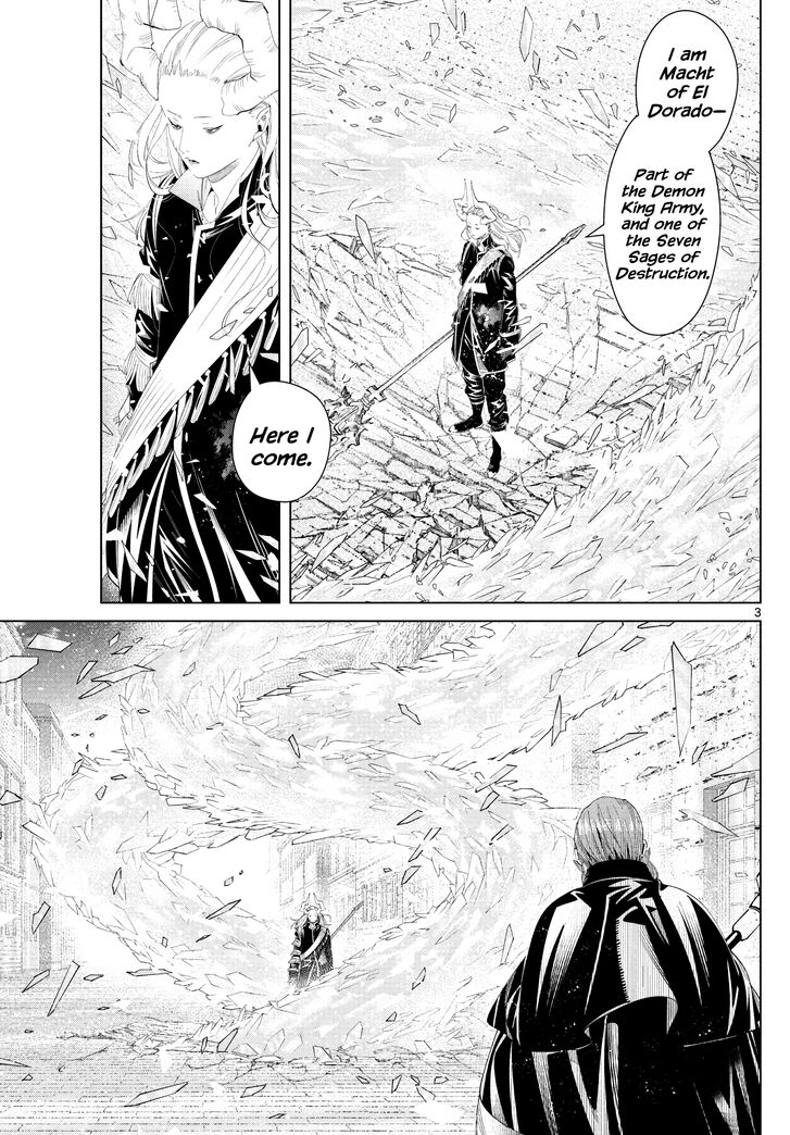 Frieren: Beyond Journey's End Manga Chapter 101 page 3 - Breakthrough scene