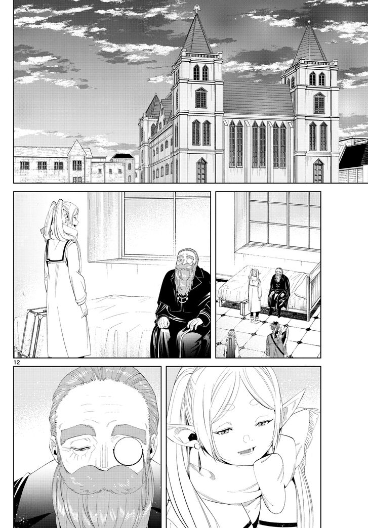 Frieren: Beyond Journey's End Manga Chapter 104 page 12 - A Visit to Her Grave scene