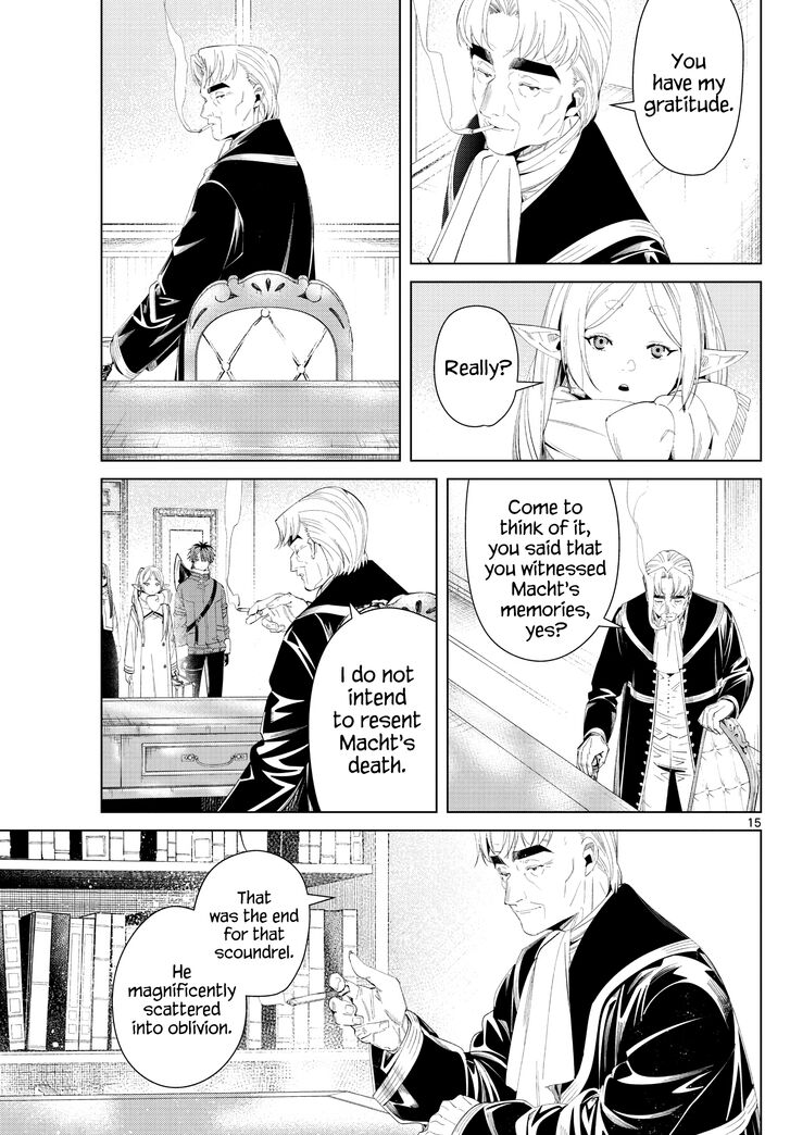 Frieren: Beyond Journey's End Manga Chapter 104 page 15 - A Visit to Her Grave scene