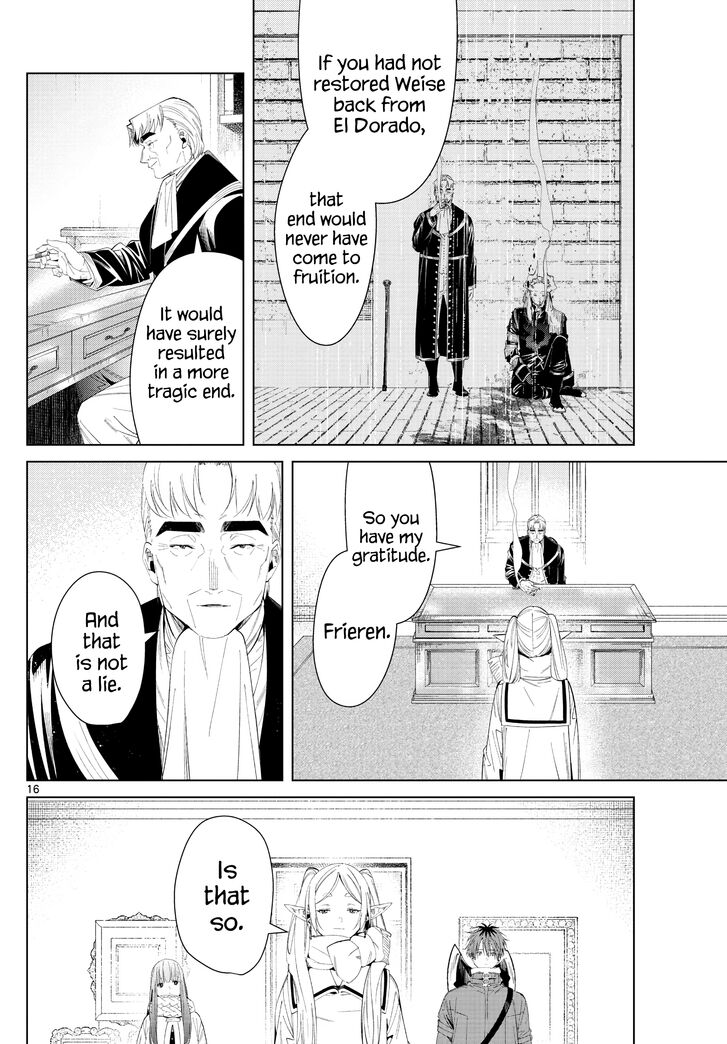 Frieren: Beyond Journey's End Manga Chapter 104 page 16 - A Visit to Her Grave scene