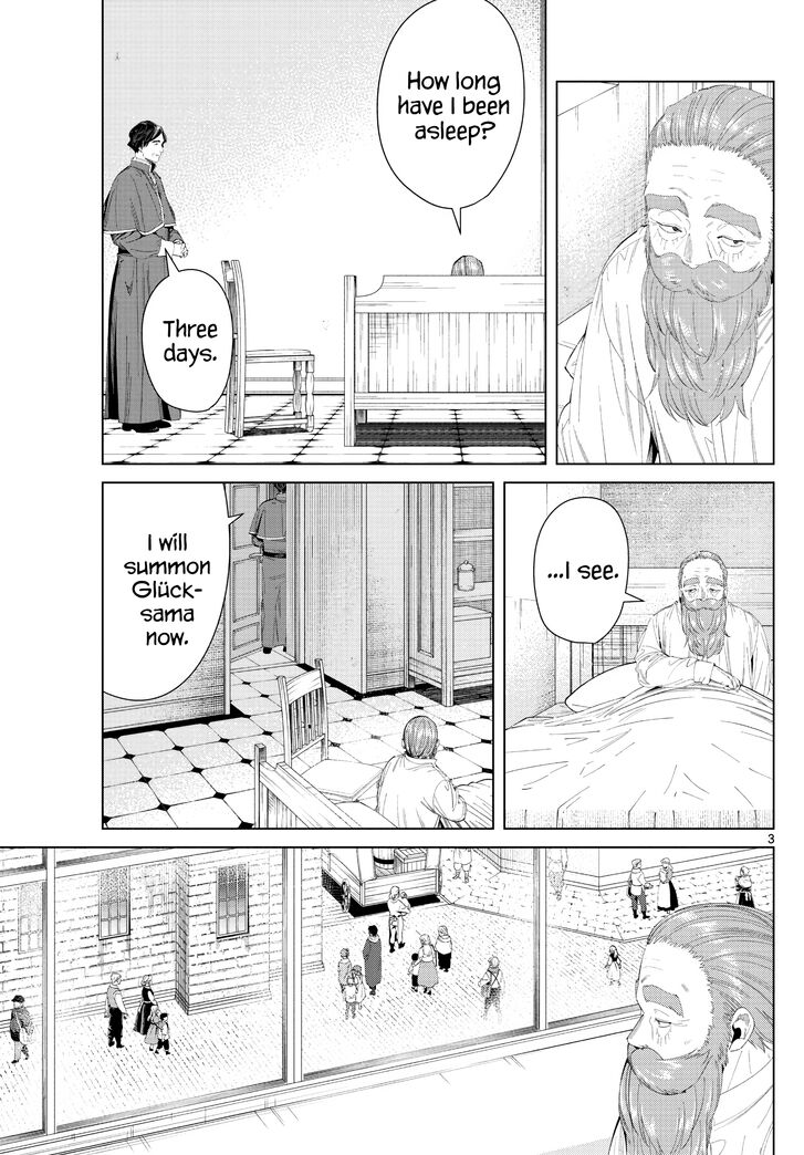 Frieren: Beyond Journey's End Manga Chapter 104 page 3 - A Visit to Her Grave scene