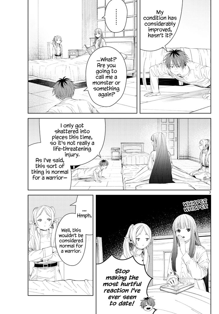 Frieren: Beyond Journey's End Manga Chapter 104 page 7 - A Visit to Her Grave scene