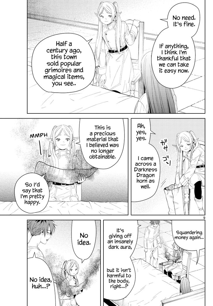 Frieren: Beyond Journey's End Manga Chapter 104 page 9 - A Visit to Her Grave scene