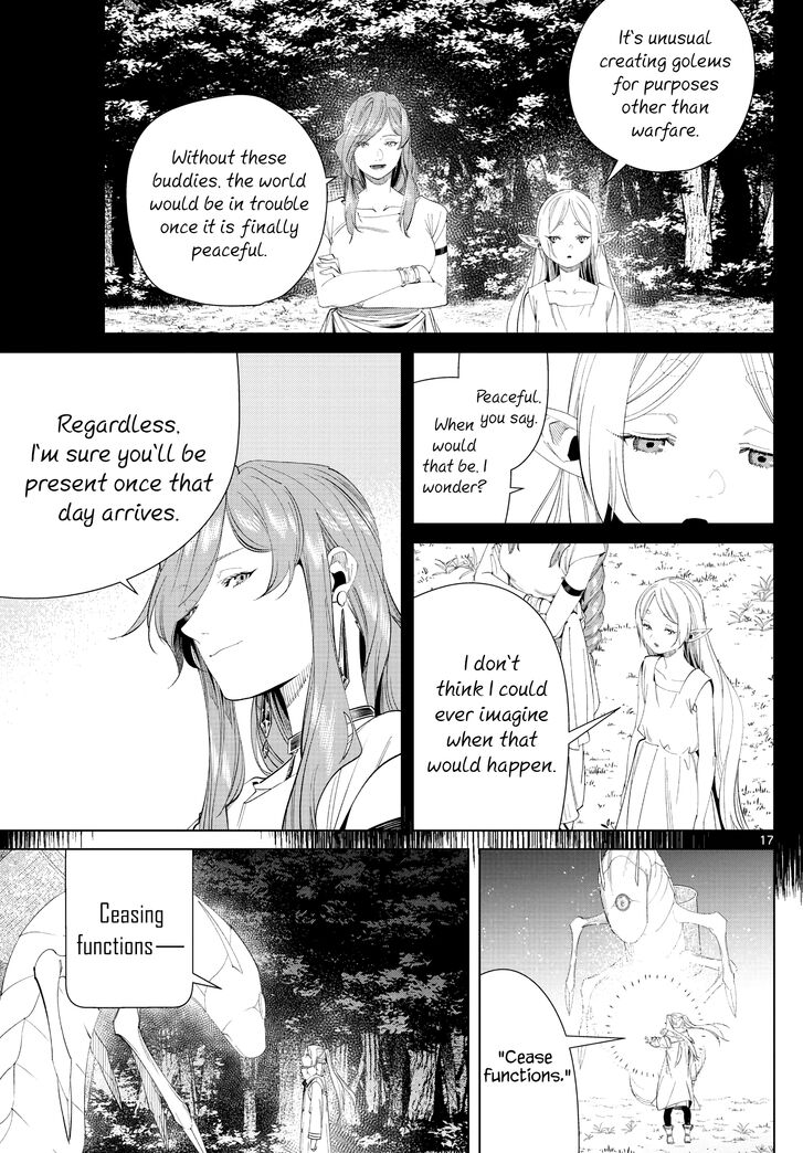Frieren: Beyond Journey's End Manga Chapter 105 page 17 - Golem scene