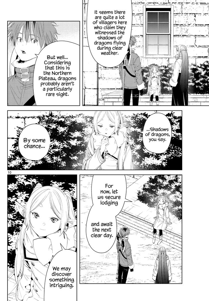 Frieren: Beyond Journey's End Manga Chapter 106 page 10 - Sky-Mountain Dragon scene