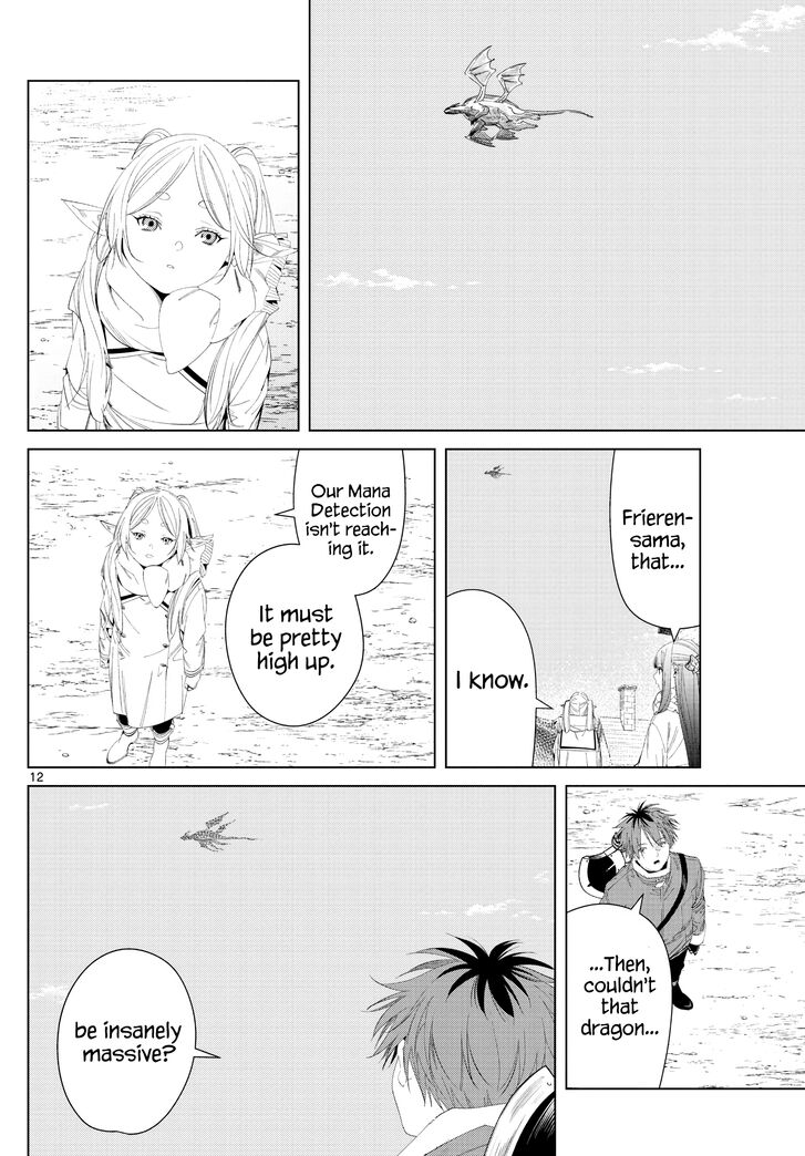 Frieren: Beyond Journey's End Manga Chapter 106 page 12 - Sky-Mountain Dragon scene