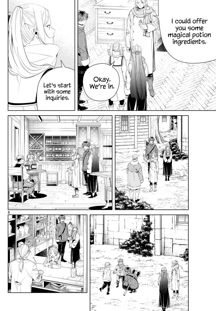 Frieren: Beyond Journey's End Manga Chapter 106 page 8 - Sky-Mountain Dragon scene