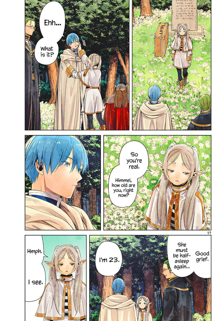 Frieren: Beyond Journey's End Manga Chapter 107 page 16 - The Monument of the Goddess scene