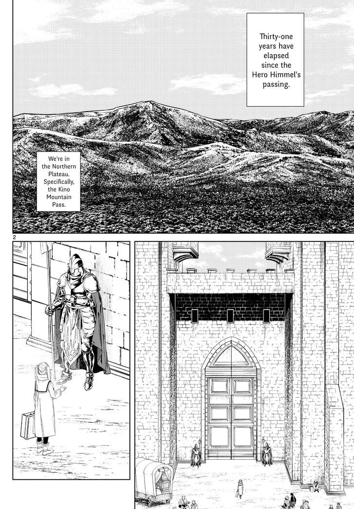 Frieren: Beyond Journey's End Manga Chapter 107 page 2 - The Monument of the Goddess scene