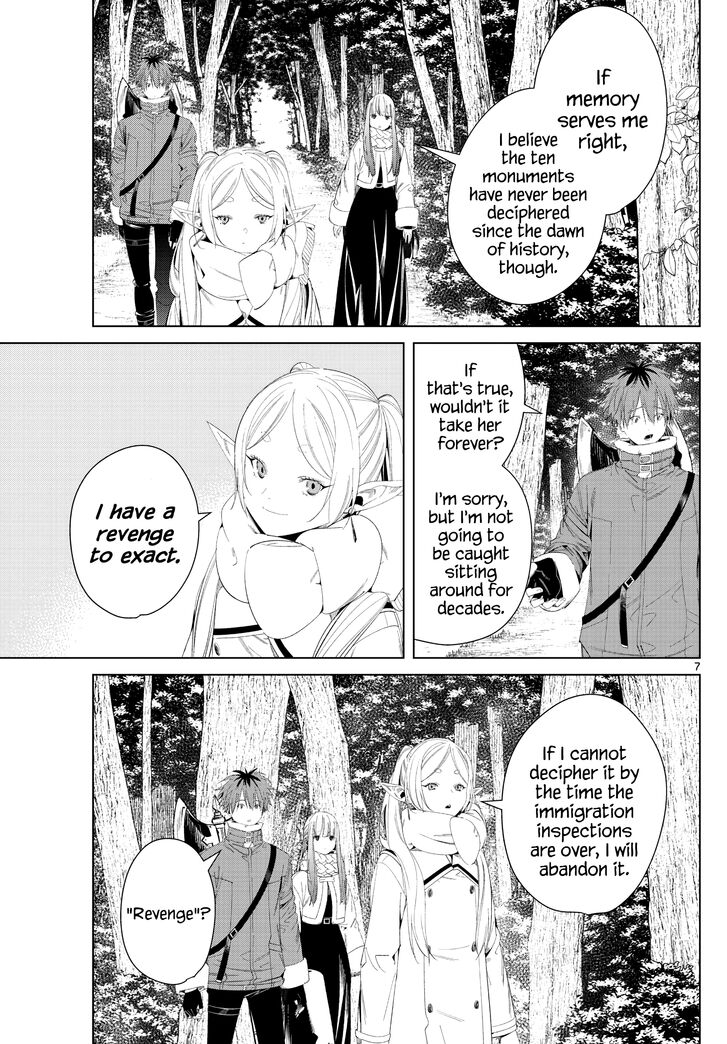 Frieren: Beyond Journey's End Manga Chapter 107 page 7 - The Monument of the Goddess scene