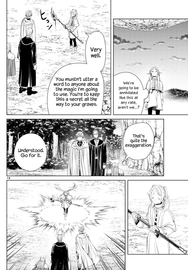 Frieren: Beyond Journey's End Manga Chapter 109 page 14 - Zart the Remnant scene