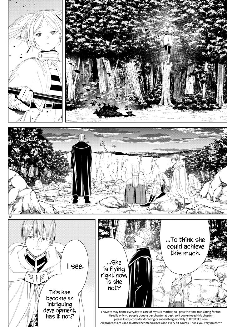 Frieren: Beyond Journey's End Manga Chapter 109 page 18 - Zart the Remnant scene
