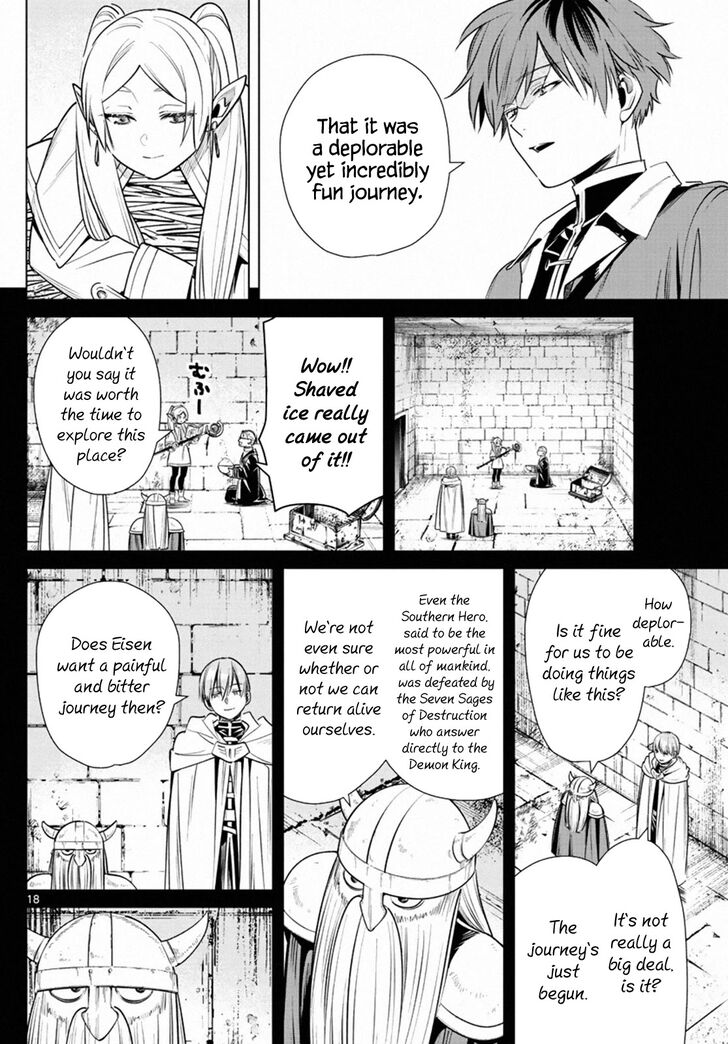 Frieren: Beyond Journey's End Manga Chapter 11 page 18 - The Hero of the Village scene