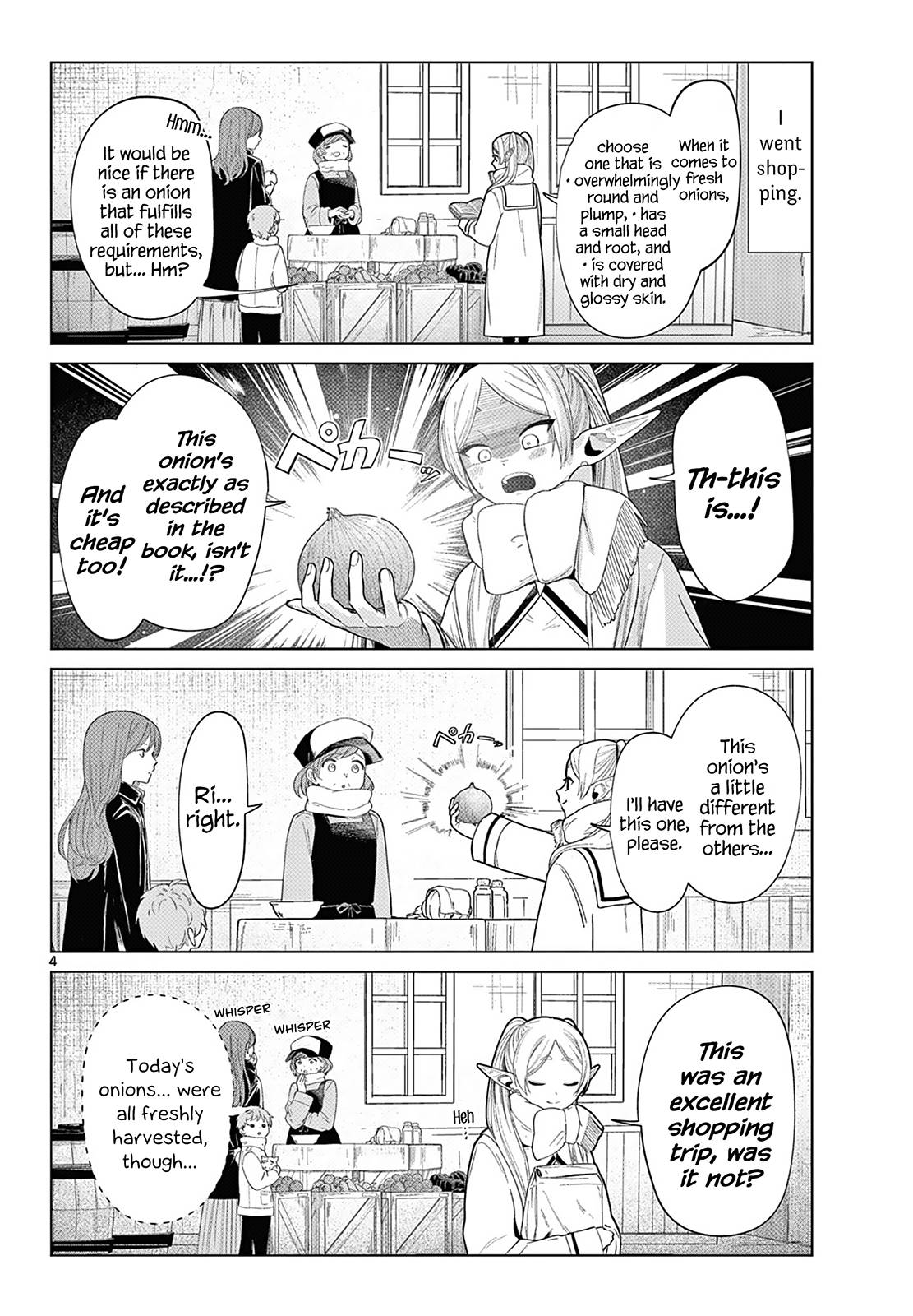 Frieren: Beyond Journey's End Manga Chapter 110.1 page 5 - Frieren at the Kitchen scene