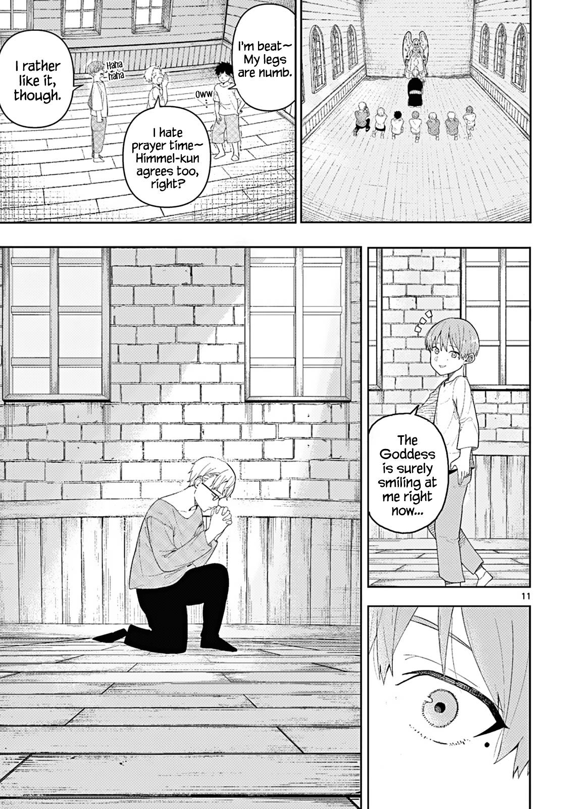 Frieren: Beyond Journey's End Manga Chapter 110.2 page 12 - The Adventures of the Hero Himmel scene