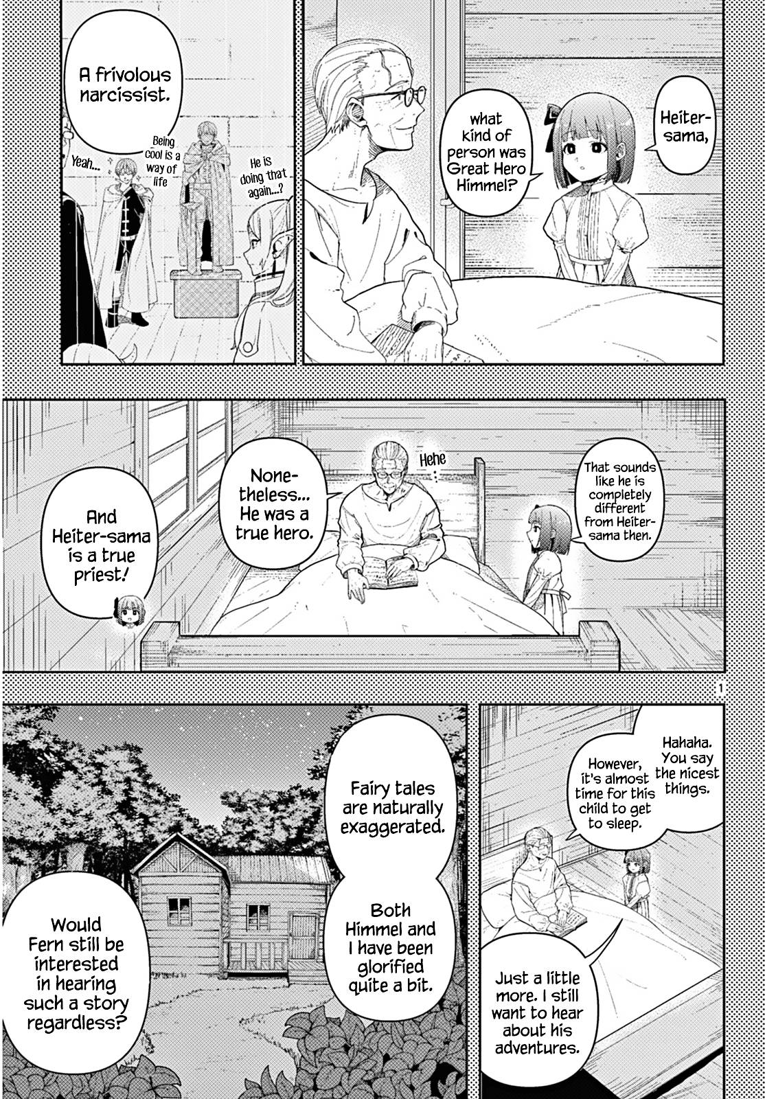 Frieren: Beyond Journey's End Manga Chapter 110.2 page 2 - The Adventures of the Hero Himmel scene