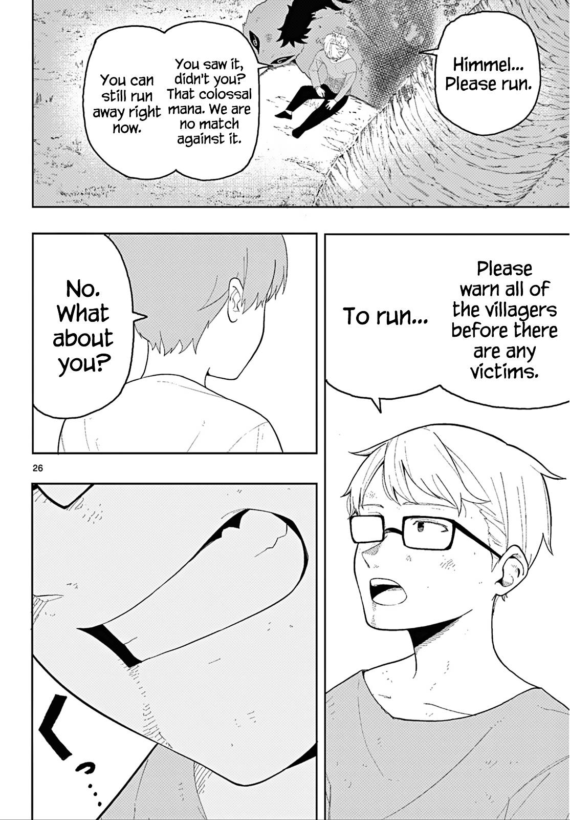 Frieren: Beyond Journey's End Manga Chapter 110.2 page 26 - The Adventures of the Hero Himmel scene