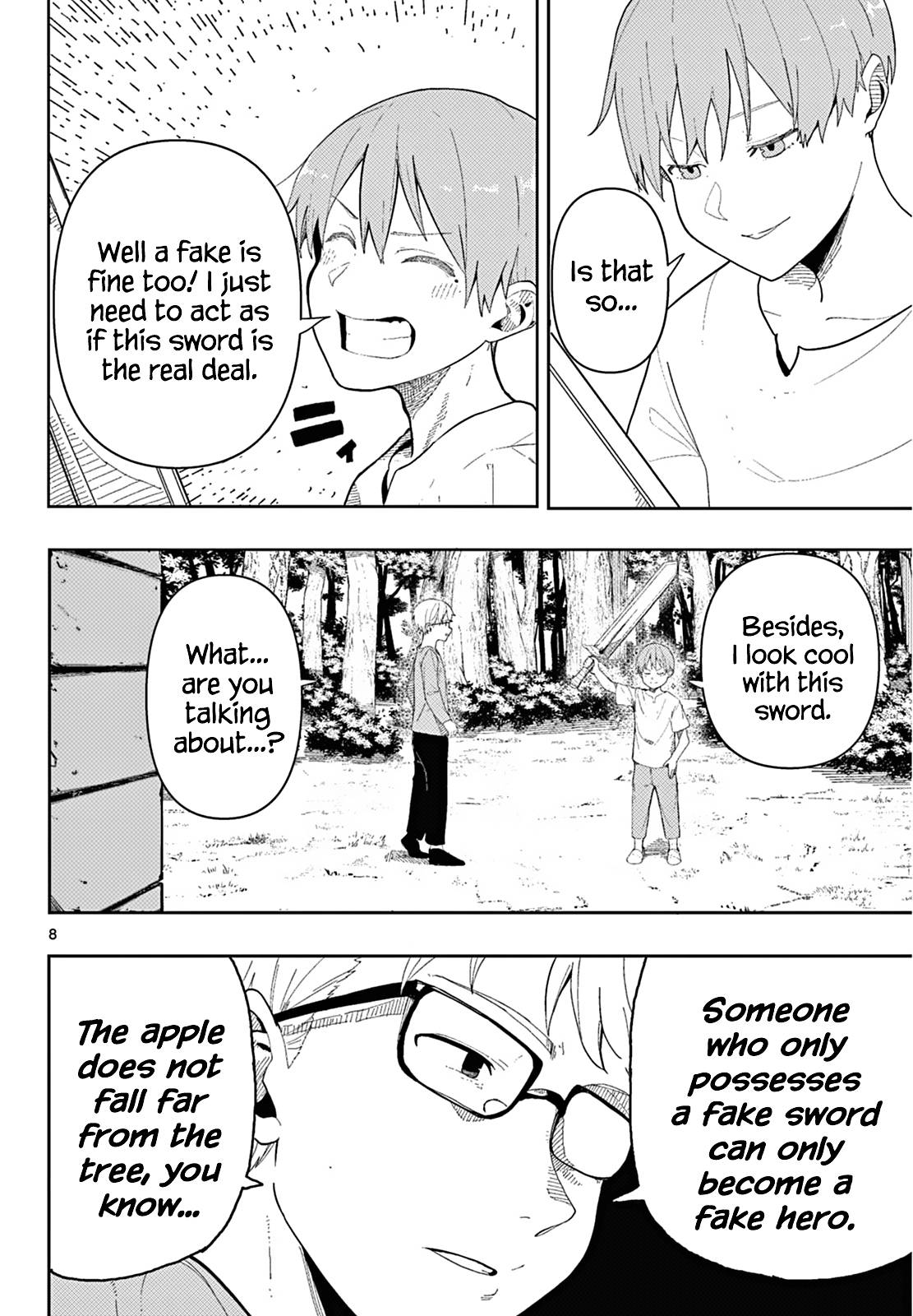 Frieren: Beyond Journey's End Manga Chapter 110.2 page 9 - The Adventures of the Hero Himmel scene