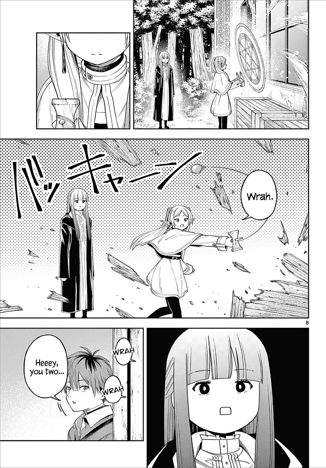 Frieren: Beyond Journey's End Manga Chapter 110.3 page 8 - Frieren Wants to Learn About the Humans scene