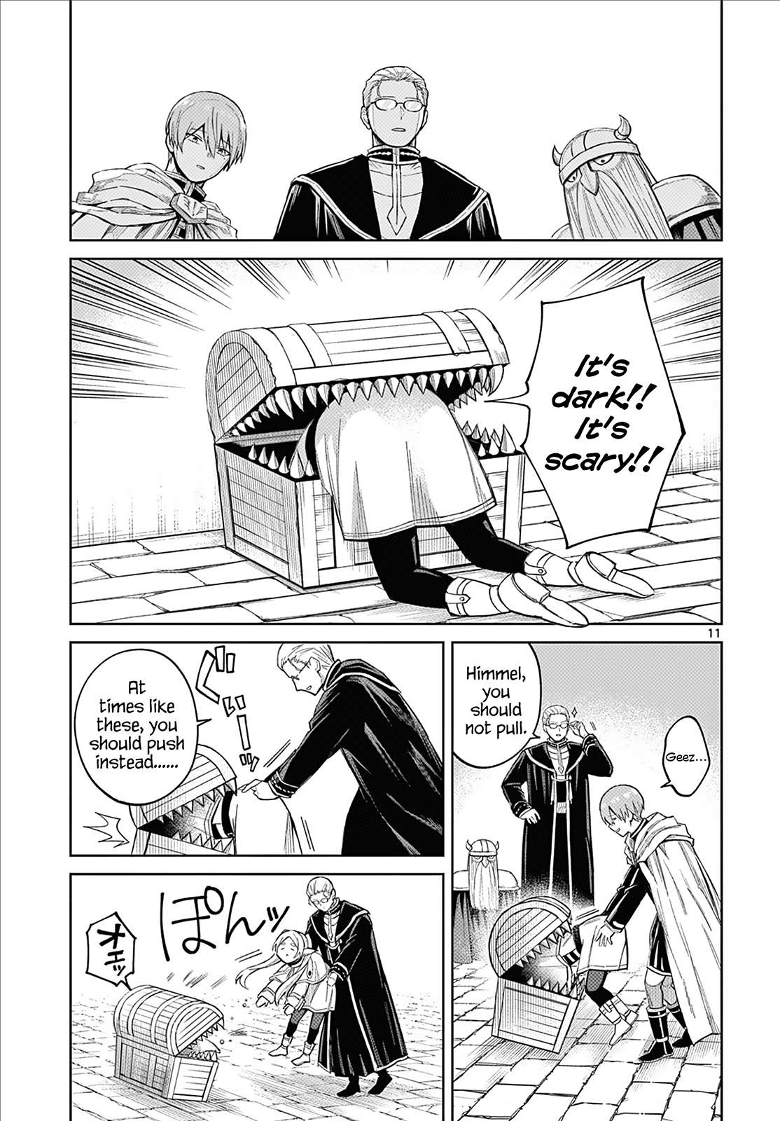 Frieren: Beyond Journey's End Manga Chapter 110.5 page 10 - Stopover Frieren scene