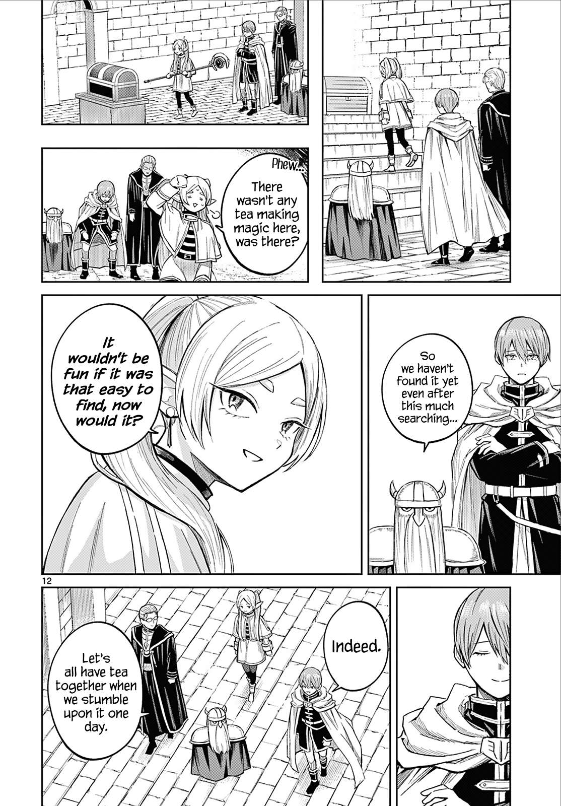 Frieren: Beyond Journey's End Manga Chapter 110.5 page 11 - Stopover Frieren scene