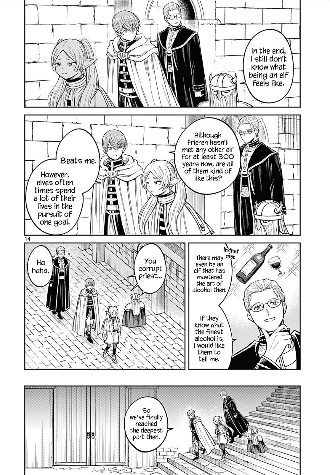 Frieren: Beyond Journey's End Manga Chapter 110.5 page 13 - Stopover Frieren scene
