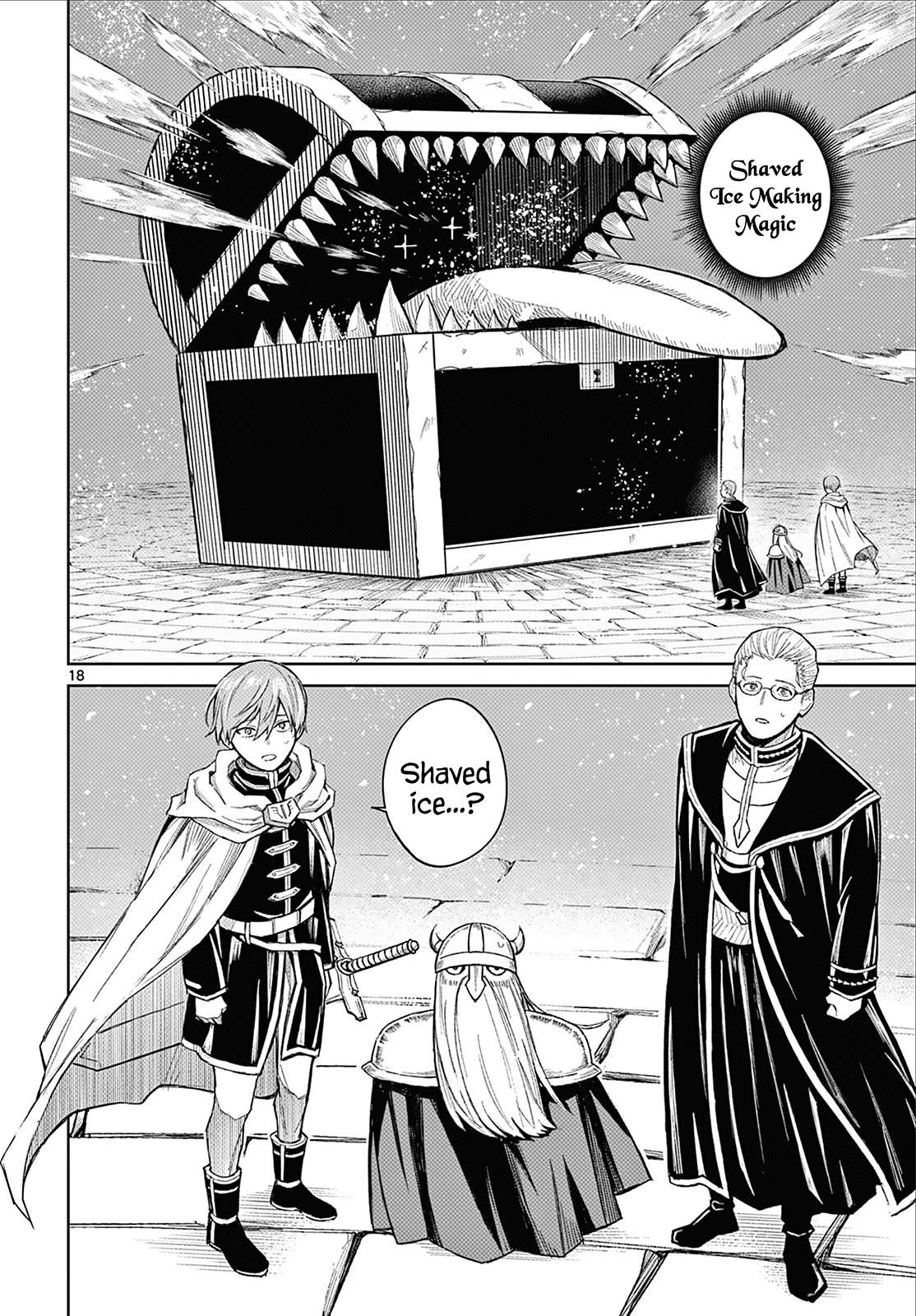 Frieren: Beyond Journey's End Manga Chapter 110.5 page 17 - Stopover Frieren scene