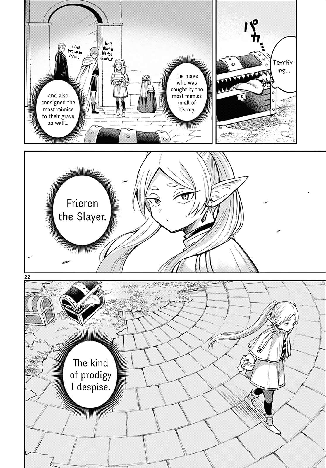Frieren: Beyond Journey's End Manga Chapter 110.5 page 21 - Stopover Frieren scene