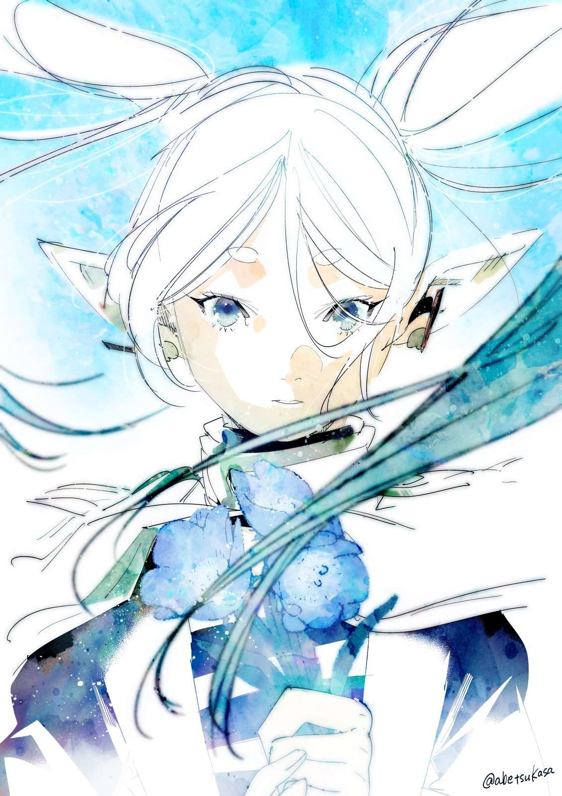 Frieren: Beyond Journey's End Manga Chapter 110.5 page 28 - Stopover Frieren scene