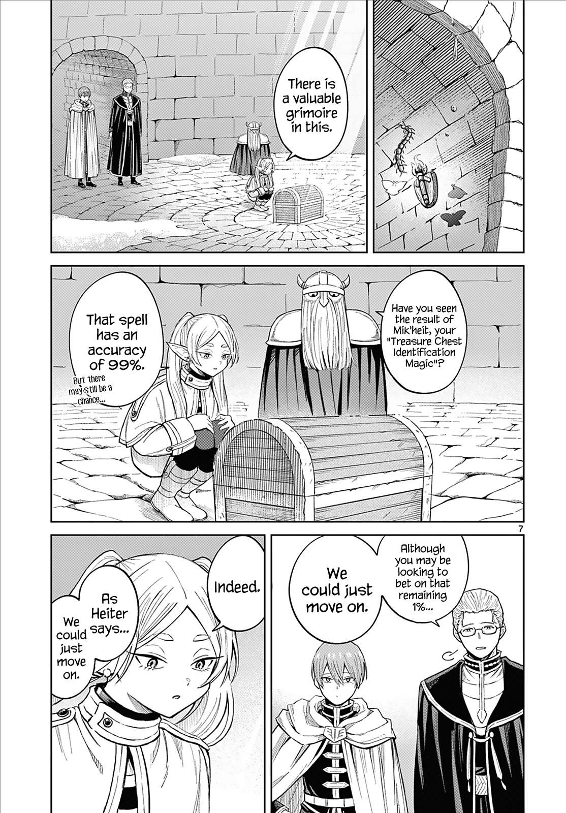 Frieren: Beyond Journey's End Manga Chapter 110.5 page 6 - Stopover Frieren scene