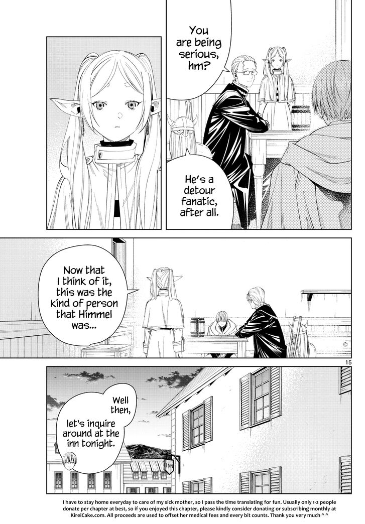 Frieren: Beyond Journey's End Manga Chapter 110 page 14 - The Party of Heroes scene