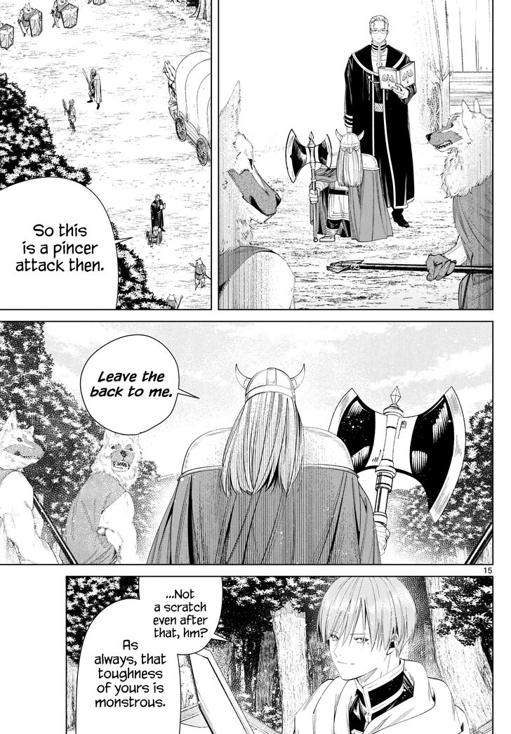 Frieren: Beyond Journey's End Manga Chapter 111 page 15 - Escort Mission scene