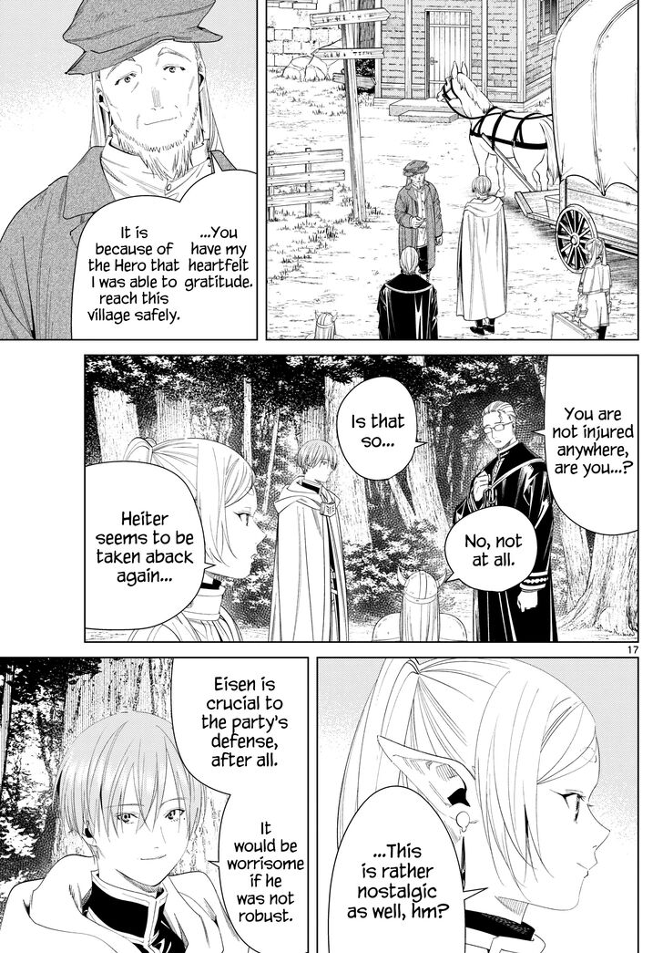 Frieren: Beyond Journey's End Manga Chapter 111 page 17 - Escort Mission scene