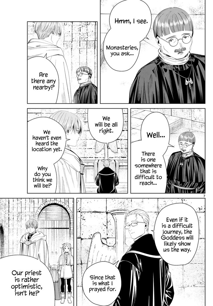 Frieren: Beyond Journey's End Manga Chapter 112 page 7 - Faith scene