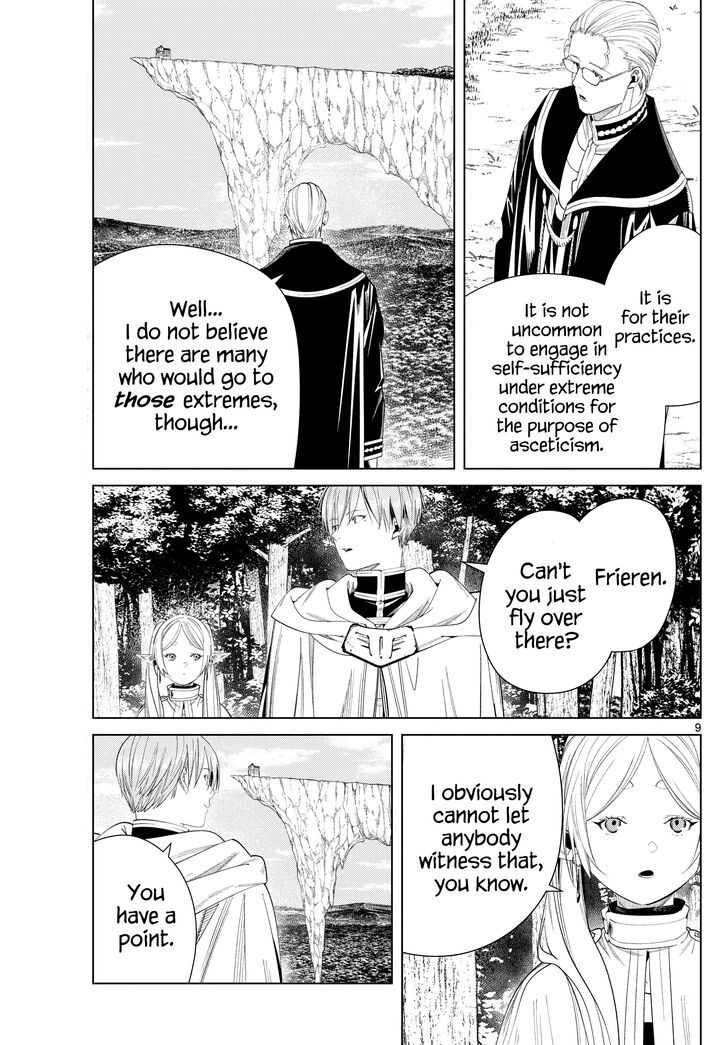 Frieren: Beyond Journey's End Manga Chapter 112 page 9 - Faith scene
