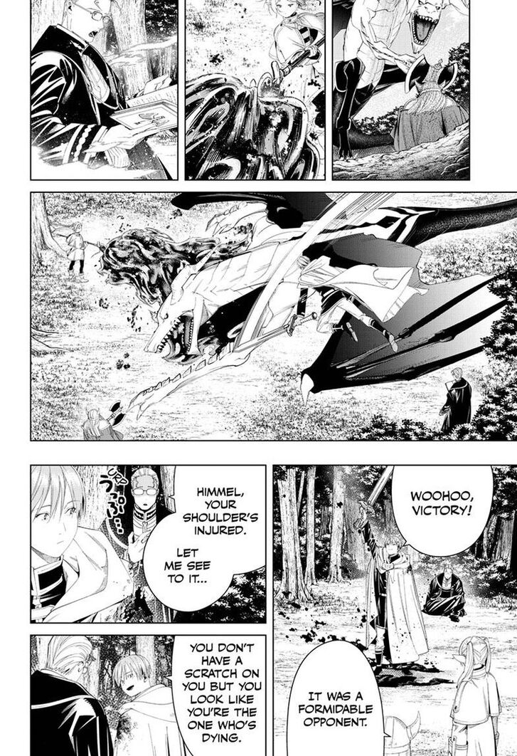 Frieren: Beyond Journey's End Manga Chapter 113 page 16 - Abyssal Dragon scene