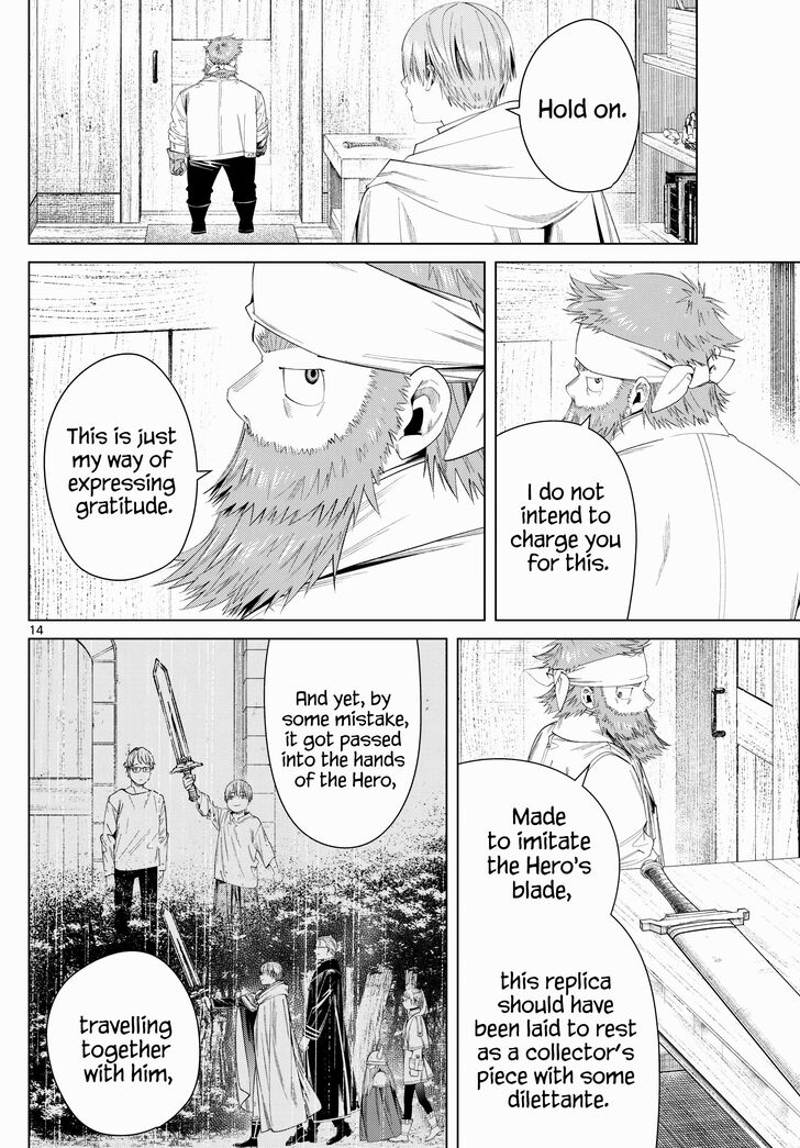 Frieren: Beyond Journey's End Manga Chapter 114 page 14 - The Sword of the Hero scene