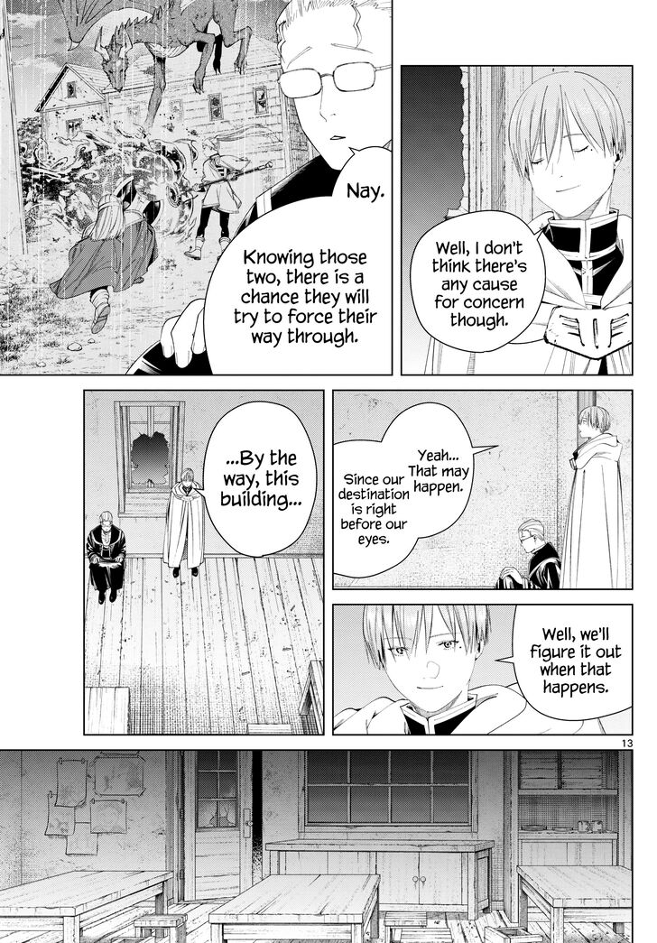 Frieren: Beyond Journey's End Manga Chapter 115 page 13 - Best Friend scene