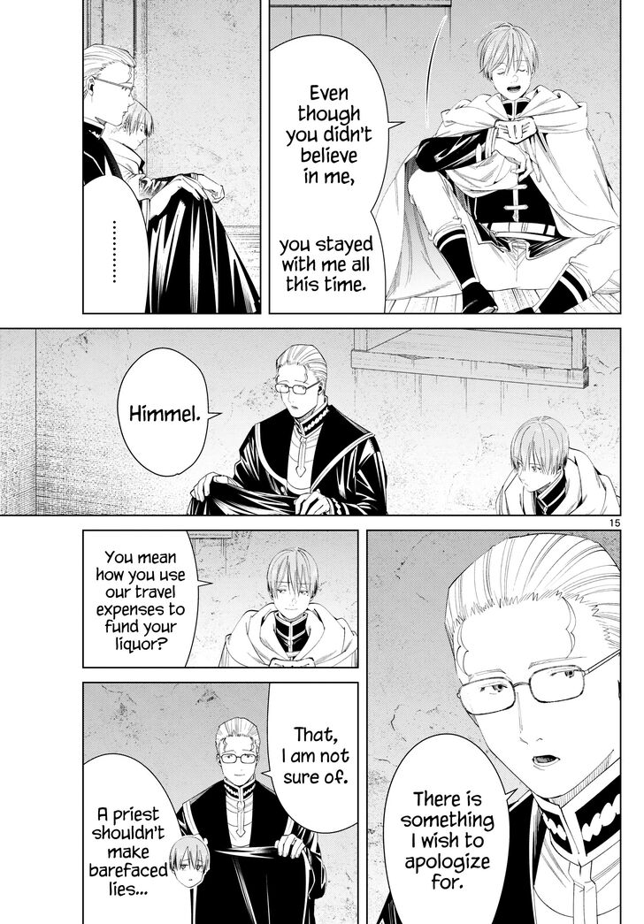 Frieren: Beyond Journey's End Manga Chapter 115 page 15 - Best Friend scene